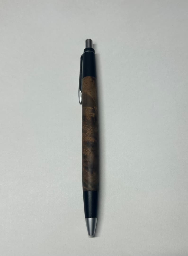 野原工芸 シャーペン 0.5mm マーブルウッド　旧型 固定式口金