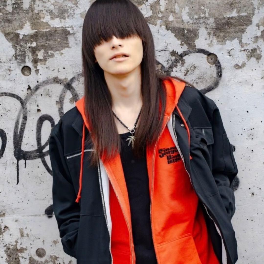 シンガーズハイジップパーカー赤kid