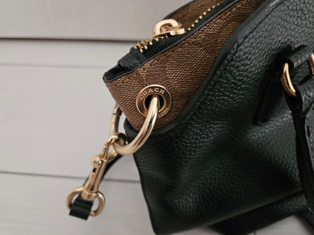 yuki　COACH　２way バッグ　ショルダーバッグ