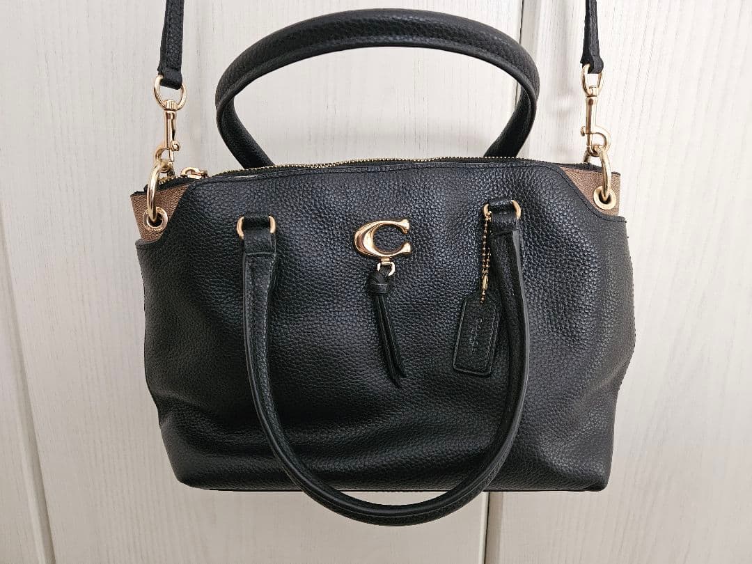 yuki　COACH　２way バッグ　ショルダーバッグ