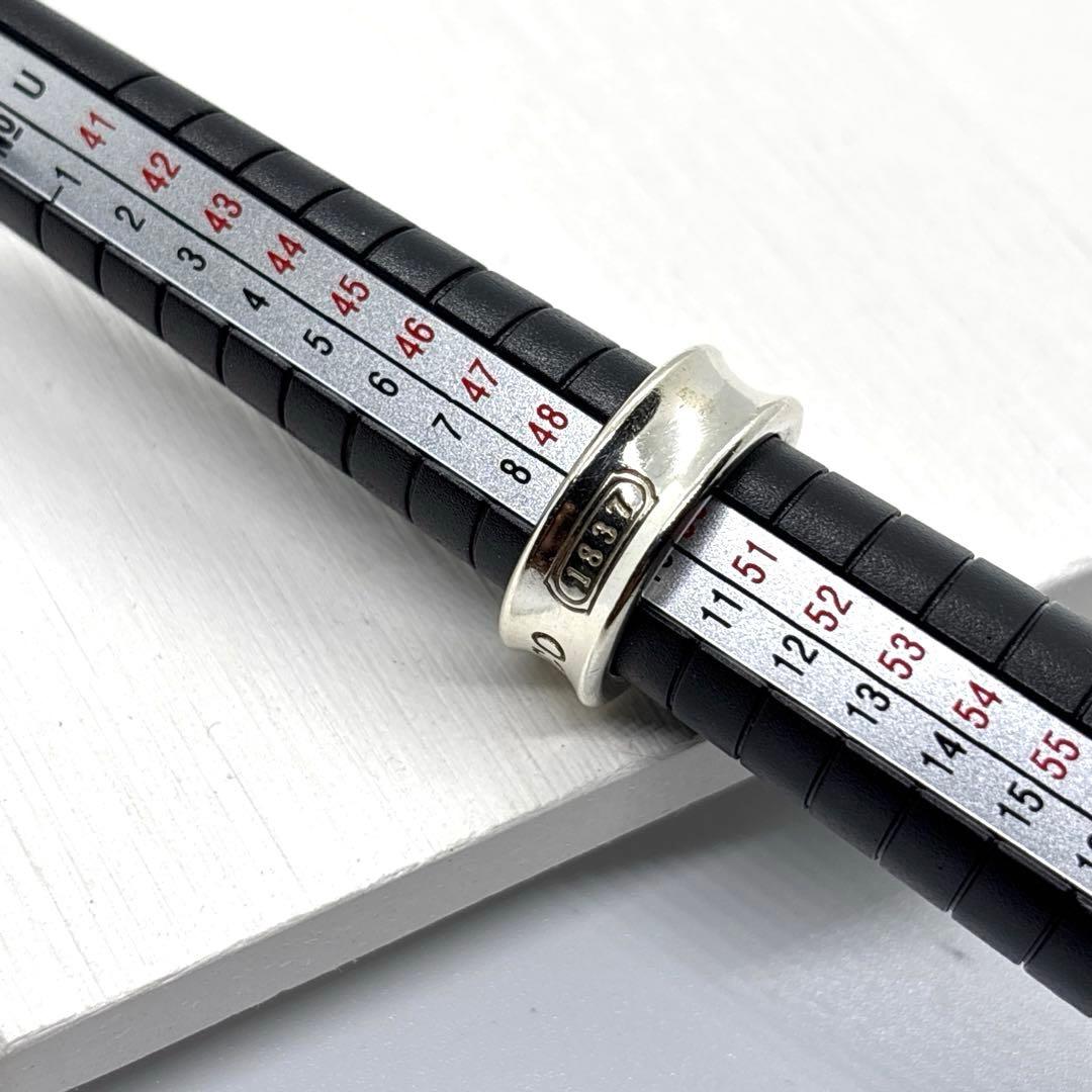 極美品 ティファニー ナロー リング9.5号 SV925 定番シルバー