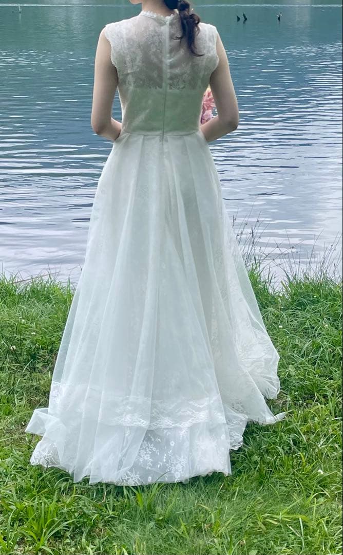 ドレセル ウェディングドレス Aライン 7号MC1014