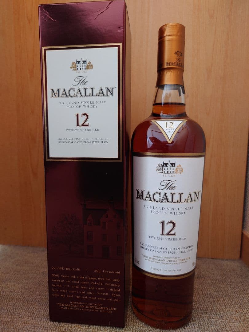 マッカラン マッカラン12年 700ml 旧ラベル 12年700ml 旧ラベル 5本