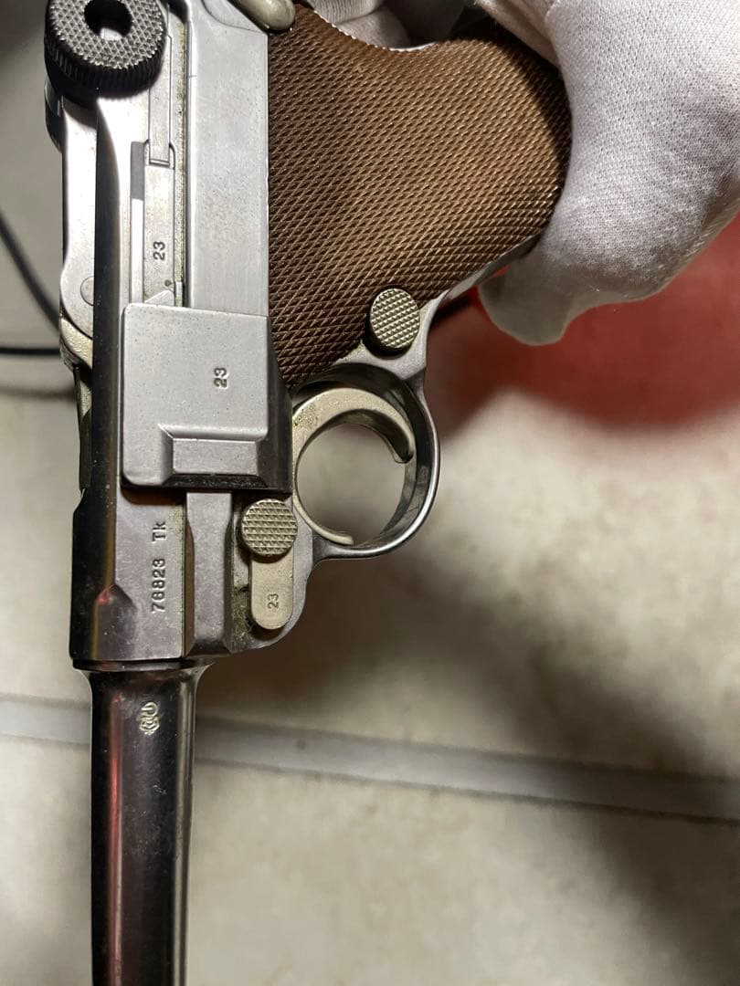 ノンシュガールガーMGC LUGER P-08 ルガー　モデルガン