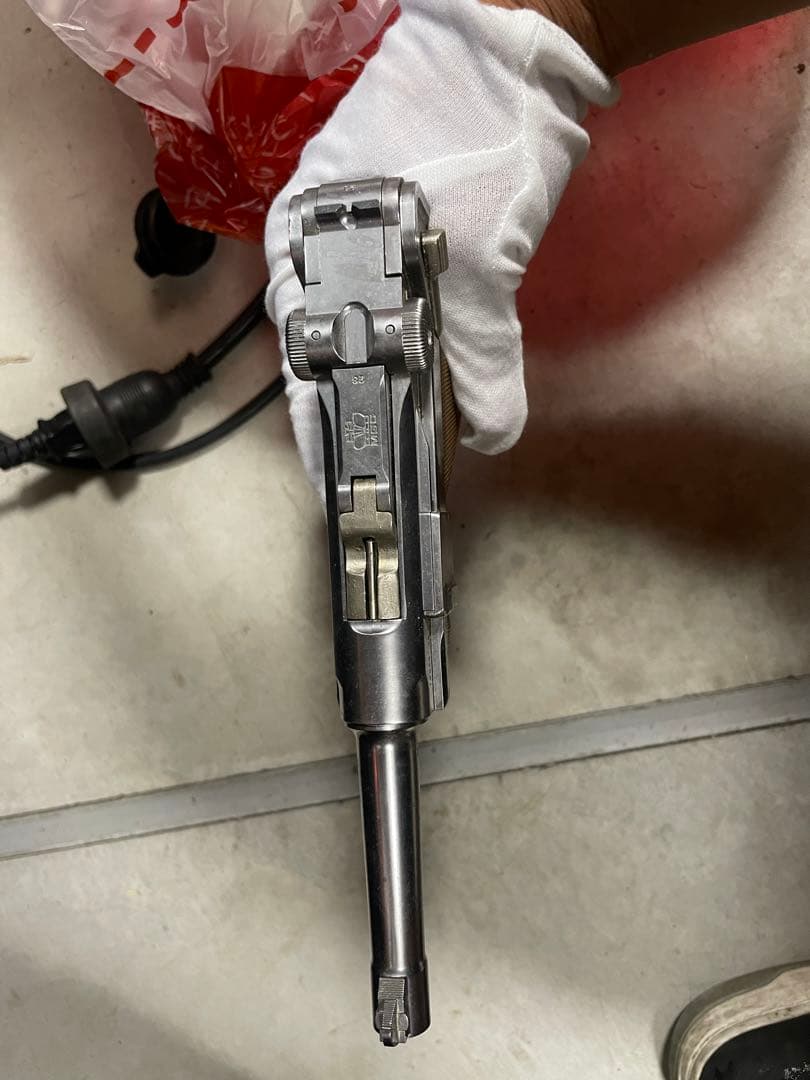 ノンシュガールガーMGC LUGER P-08 ルガー　モデルガン