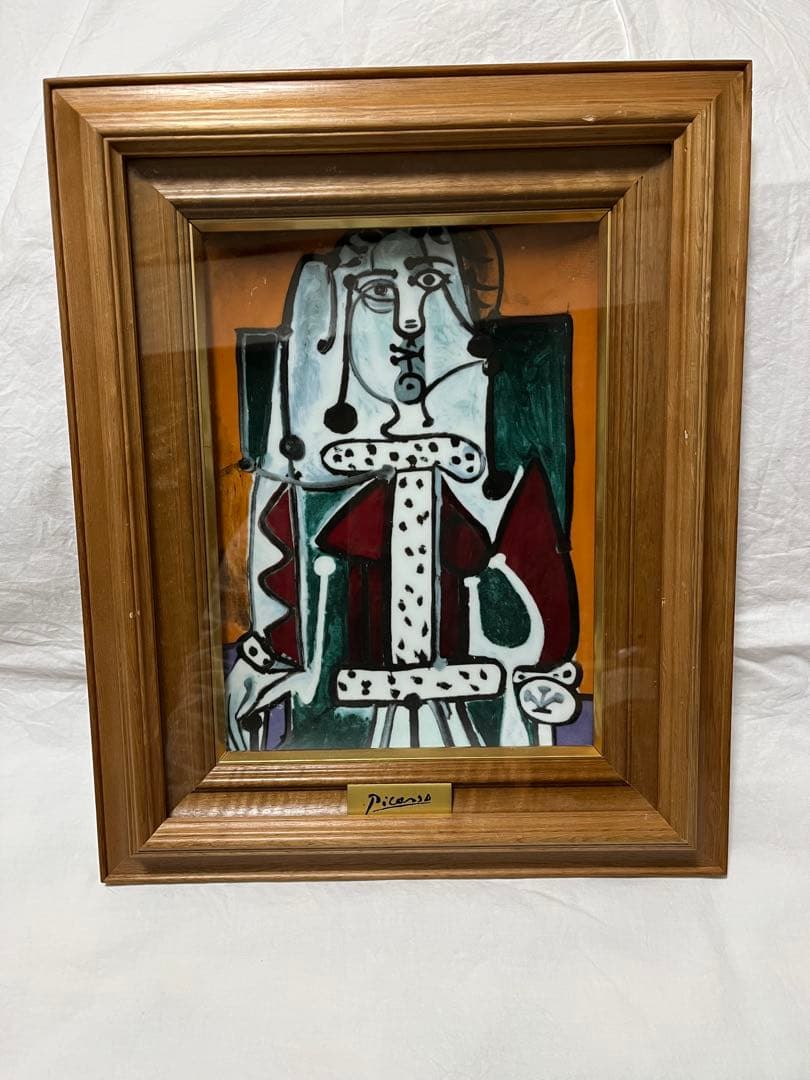 パブロ・ピカソ Pablo Picasso 陶板画 抽象絵画 - メルカリ