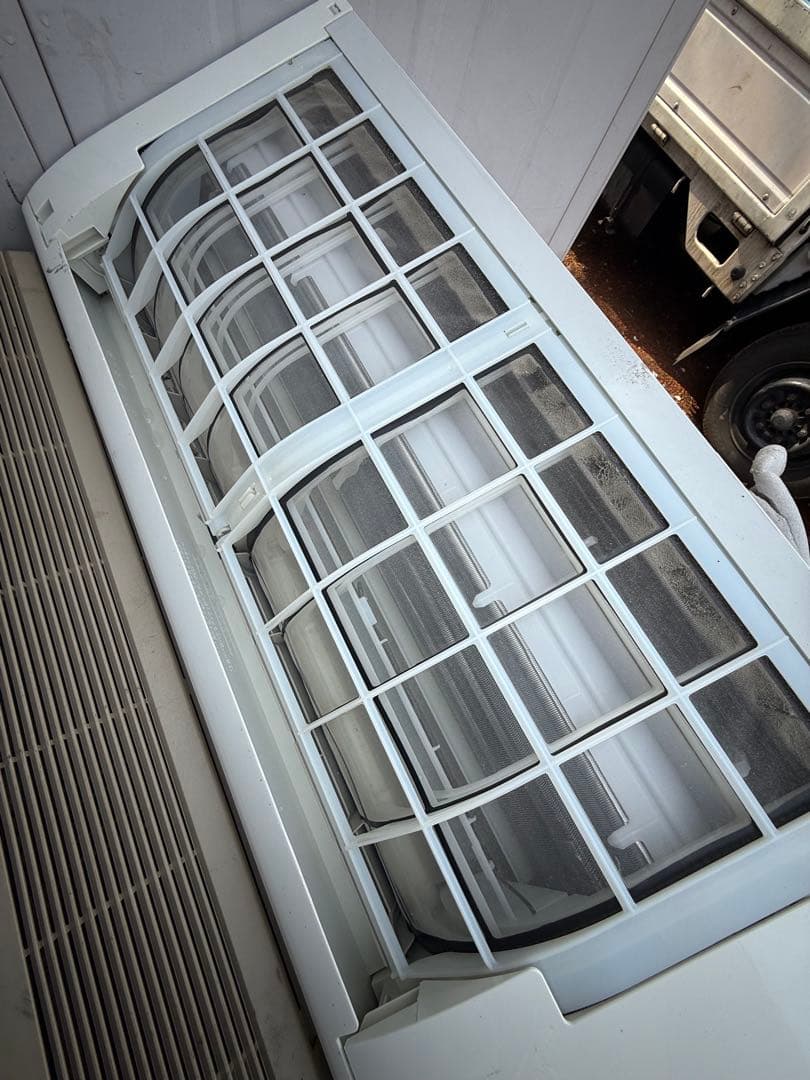 パナソニックCS-221DGX エアコン室内外機セット2021年製ジャンク品自取