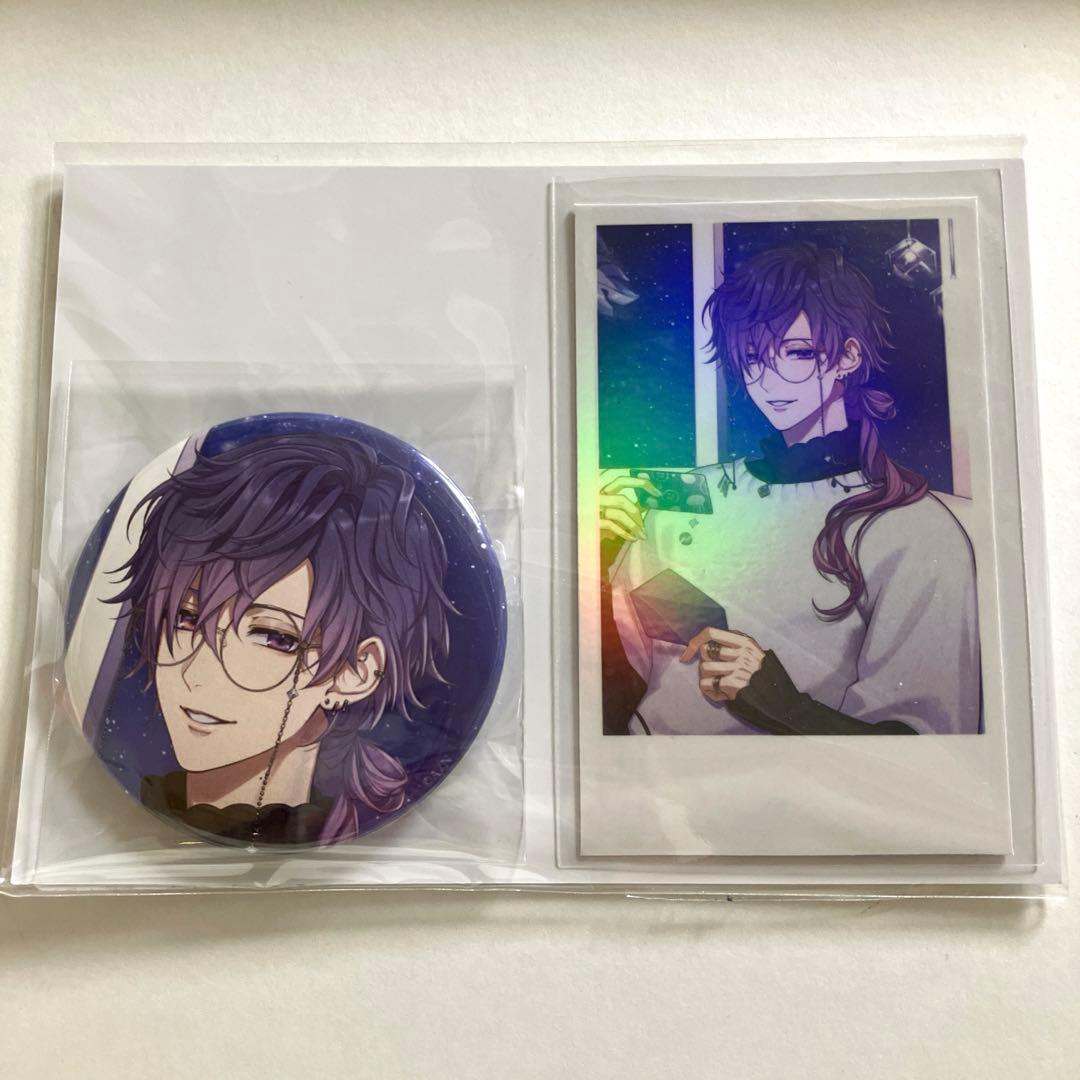 にじさんじEN 浮奇ヴィオレタ 誕生日 缶バッジ チェキ セット 2024