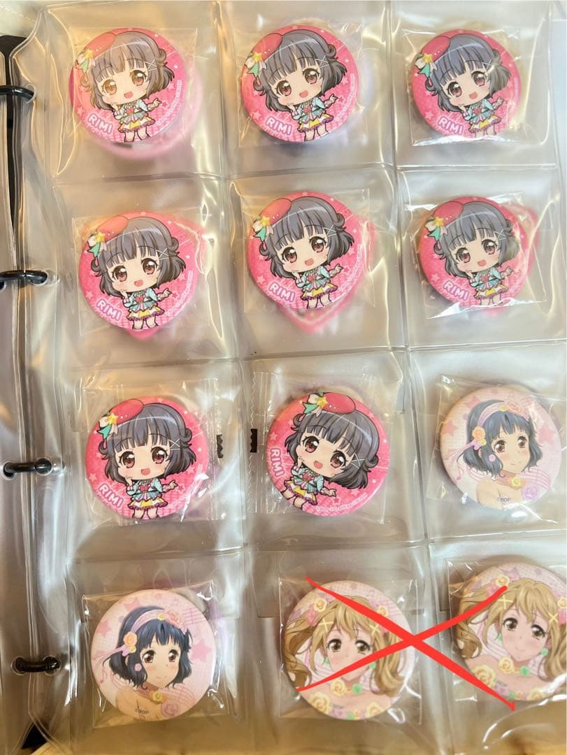 バンドリ 牛込りみ 缶バッジ51個