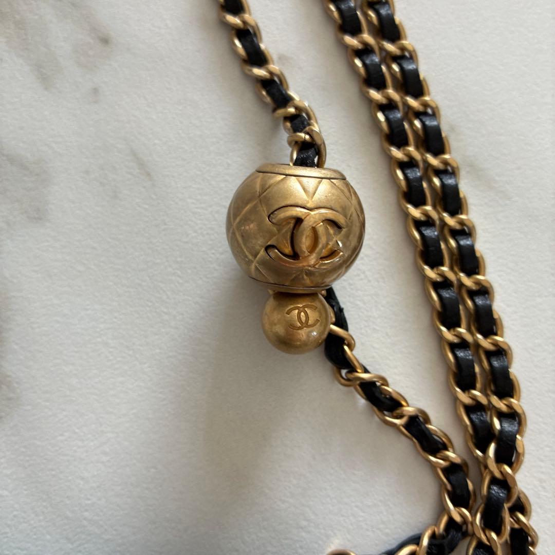 チ*エ様 美品　CHANEL シャネル　ミニミニマトラッセ　チェーンウォレット