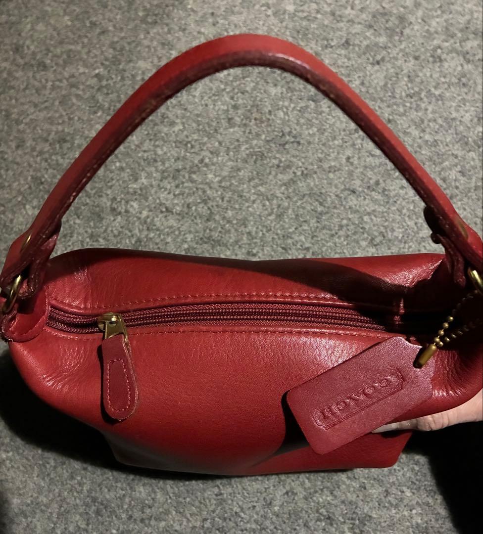 OLD COACH 90s /オールドコーチ / ミニハンドバッグ (保存袋付)