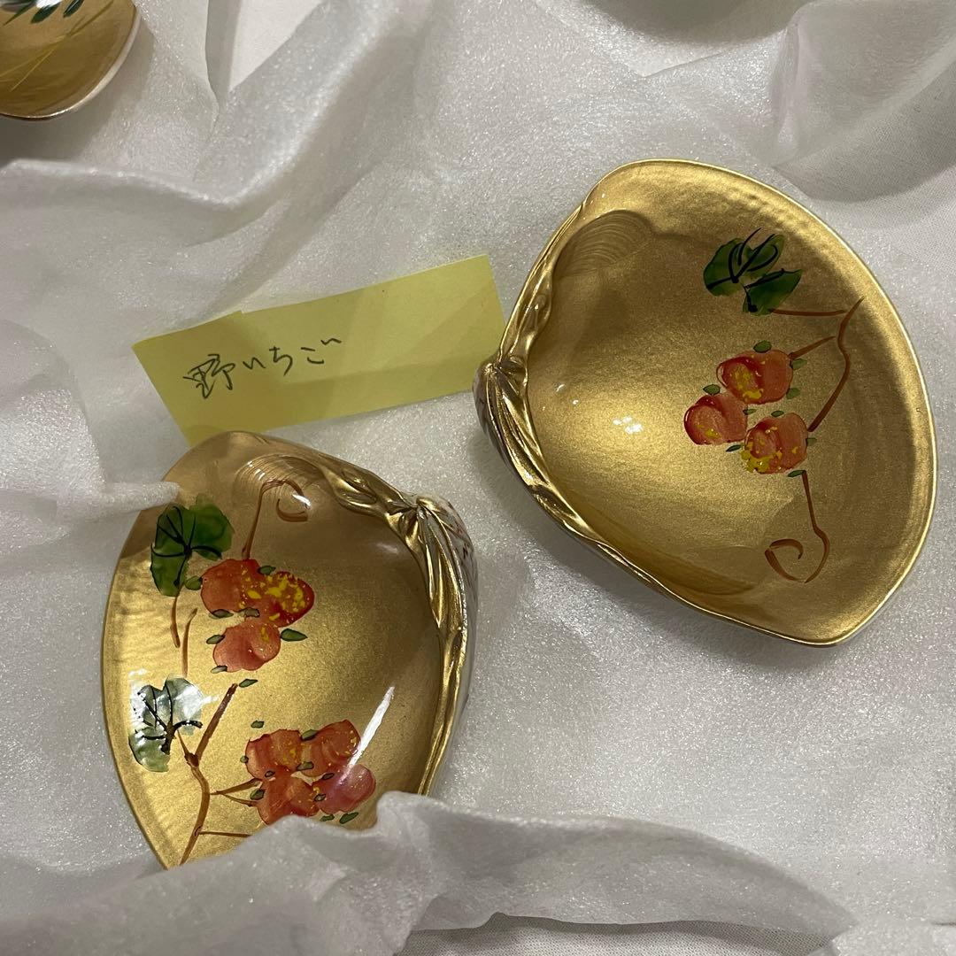 蛤 蛤香合 貝合わせ 未使用 茶道具 小皿 8客セット！！