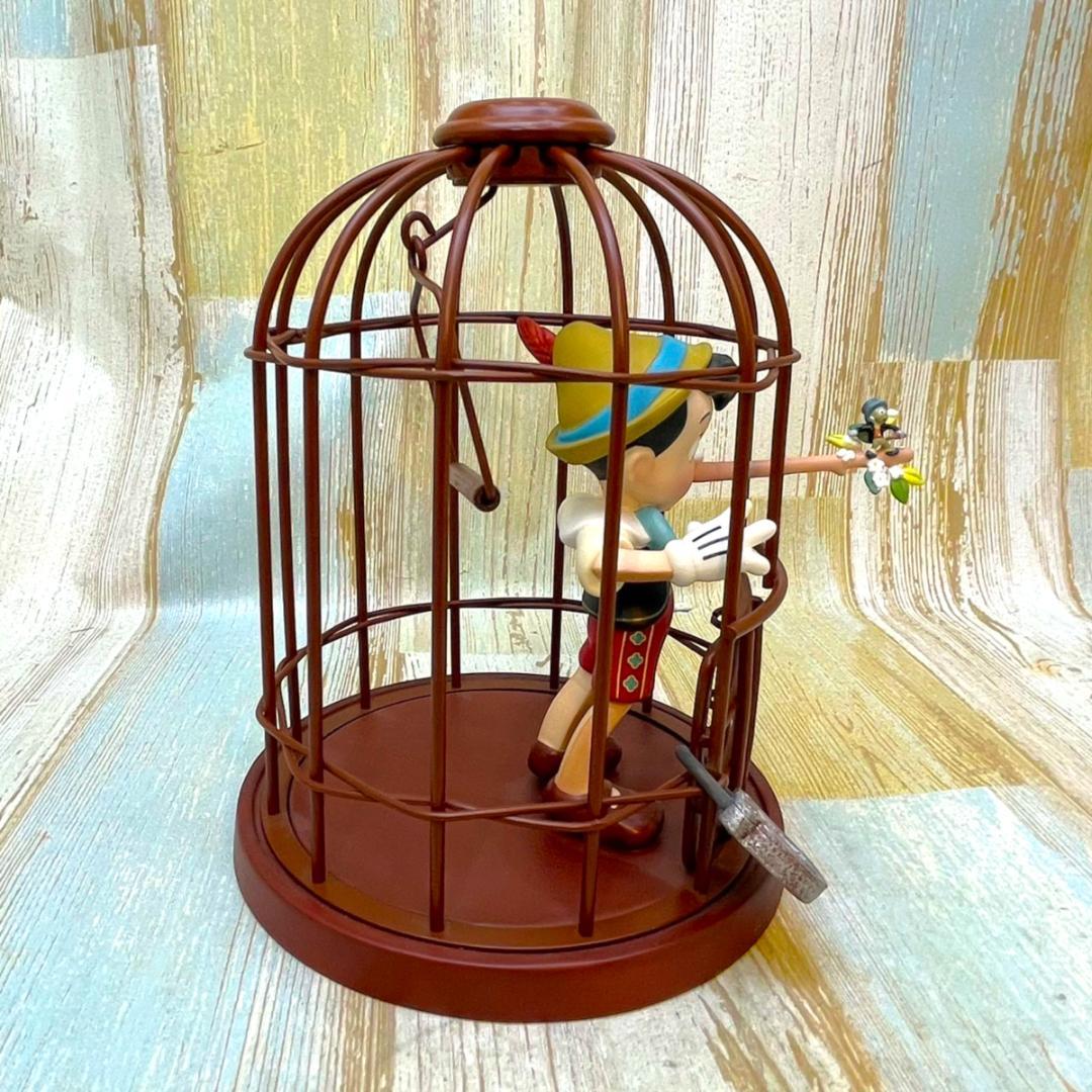 WDCC ピノキオ ジミニークリケット 檻 鍵★フィギュア　訳あり