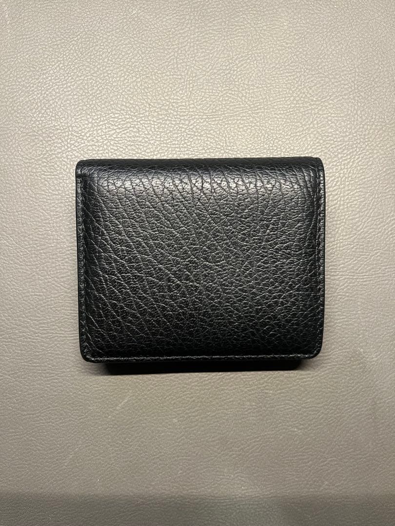 美品 マルジェラ バイフォールド ポッパーウォレット 4ステッチ 二つ折り財布