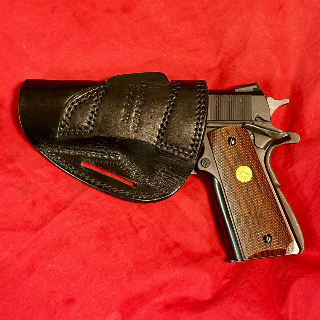 整備済 革製 ウェスタンアームズ ヒップ ホルスター オートマ