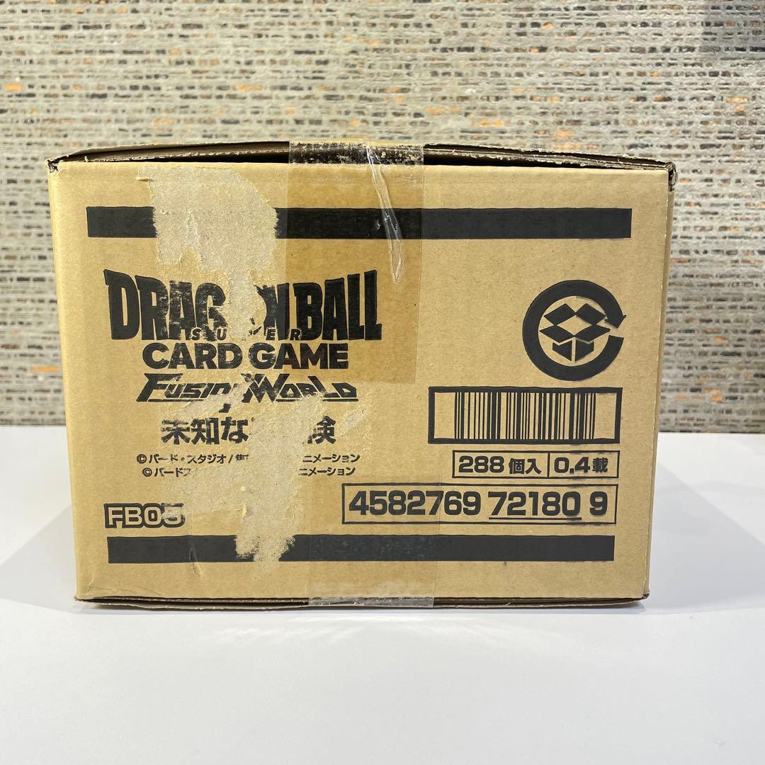 ド*ン様 【未開封カートン販売】ドラゴンボール FW 未知なる冒険 FB05