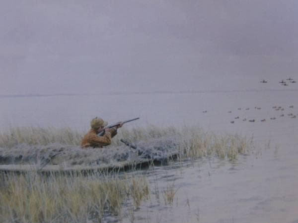A・B・フロスト、「DUCK SHOOTING FROM A BLIND」