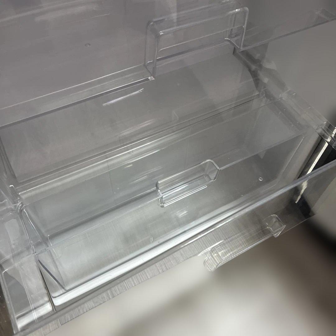 IRIS OHYAMA 黒冷蔵庫2024年 IUSN-7A-B