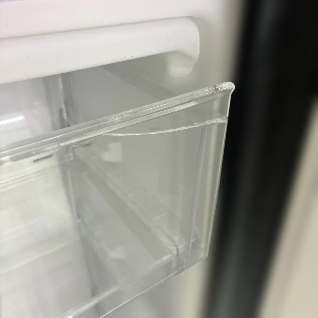 IRIS OHYAMA 黒冷蔵庫2024年 IUSN-7A-B