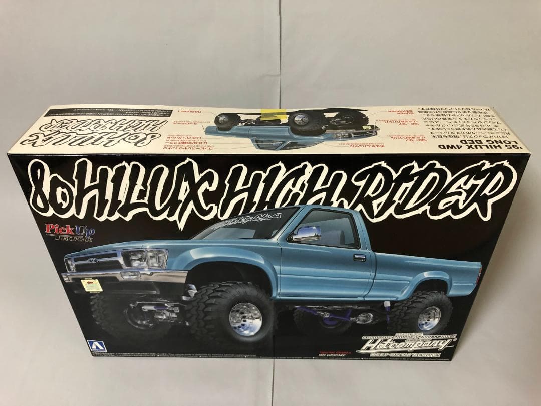 自動車 80 HILUX HIGH RIDER Pickup Truck AOSHIMA