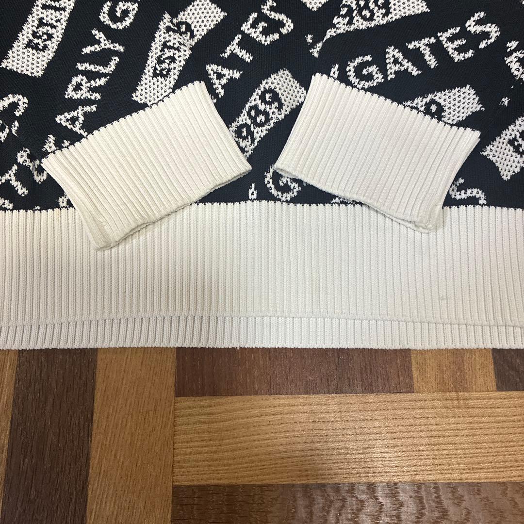 美品❗️PEARLY GATES ロゴセーター