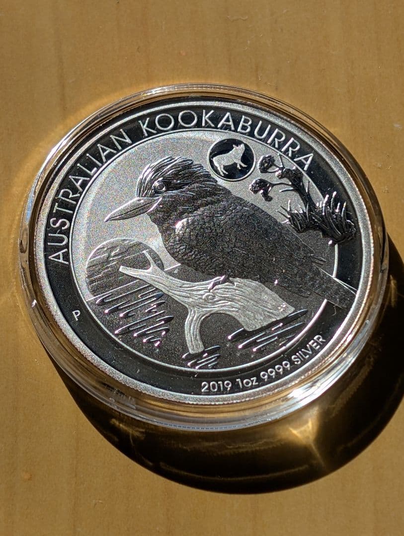 保証書付)オーストラリアワライカワセミ2019年 1 oz 銀貨 - メルカリ
