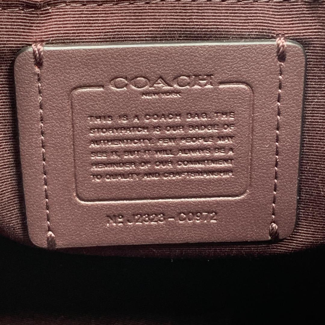 美品 コーチCOACH キャンバス レザー 2way ショルダーバッグ スター