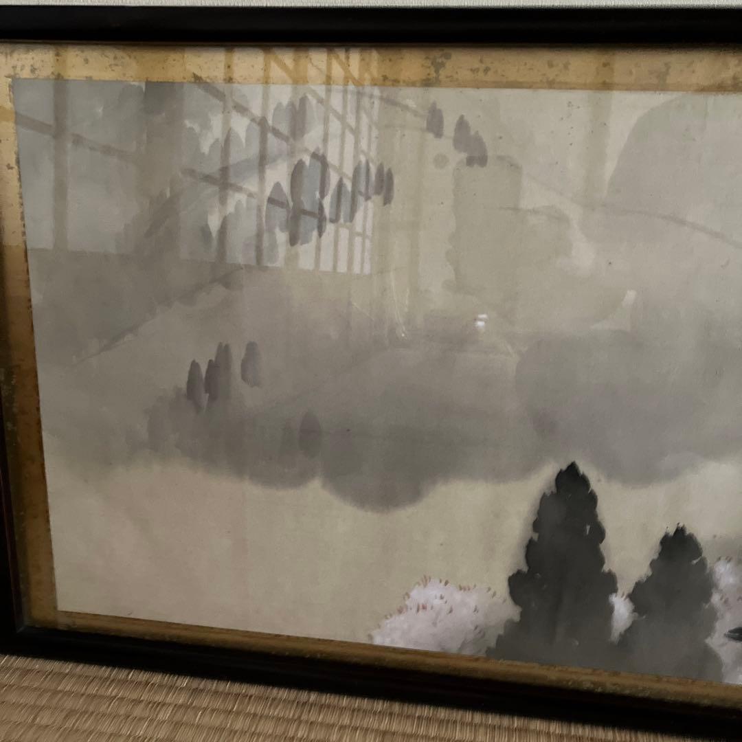 日本画　水墨画