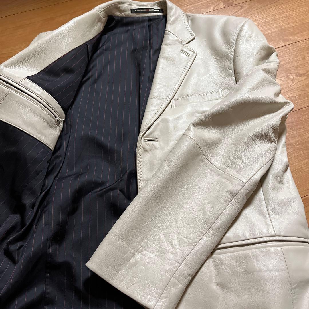 GAULTIER HOMME objet ゴルチェオムオブジェ レザージャケット JEAN