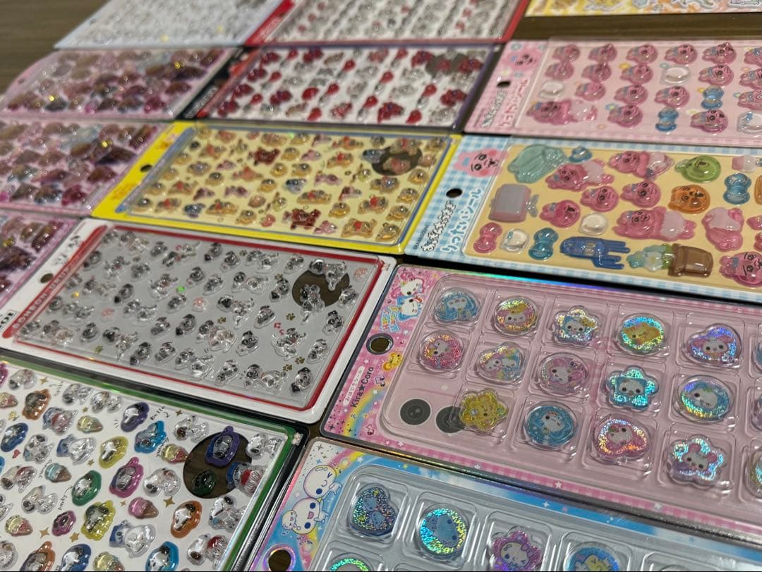 【正規品】ボンボンドロップシールmini うるちゅる おはじき セリア