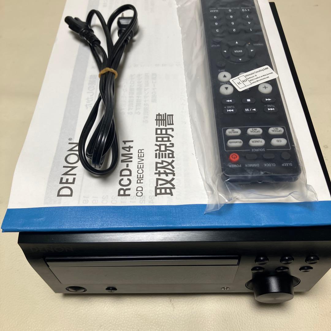 DENON CD-RECEIVER RCD-M41K 整備動作品 2018年製 - メルカリ
