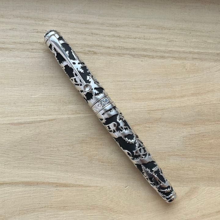 セーラー万年筆 ペンケース セット 和柄 箱付 鶴 雲 税理士会 セーラー