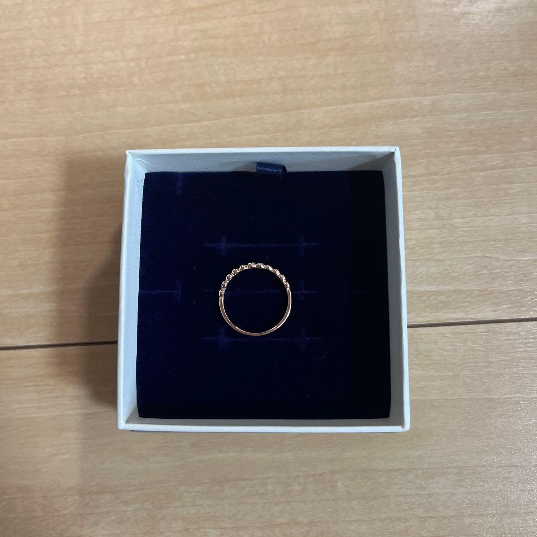 ジュエリーツツミ　リング　11号　K10ピンクゴールド