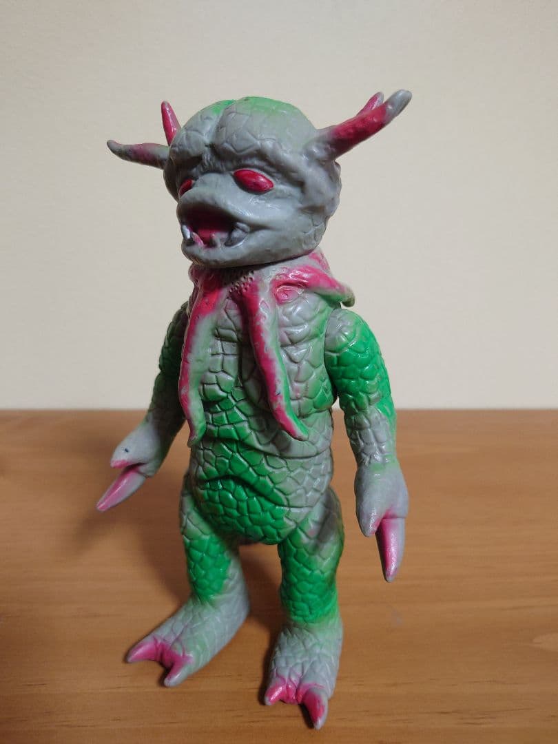 【当時もの稀少！】ブルマァク　ソフビ　キングザイガー　ミラーマン