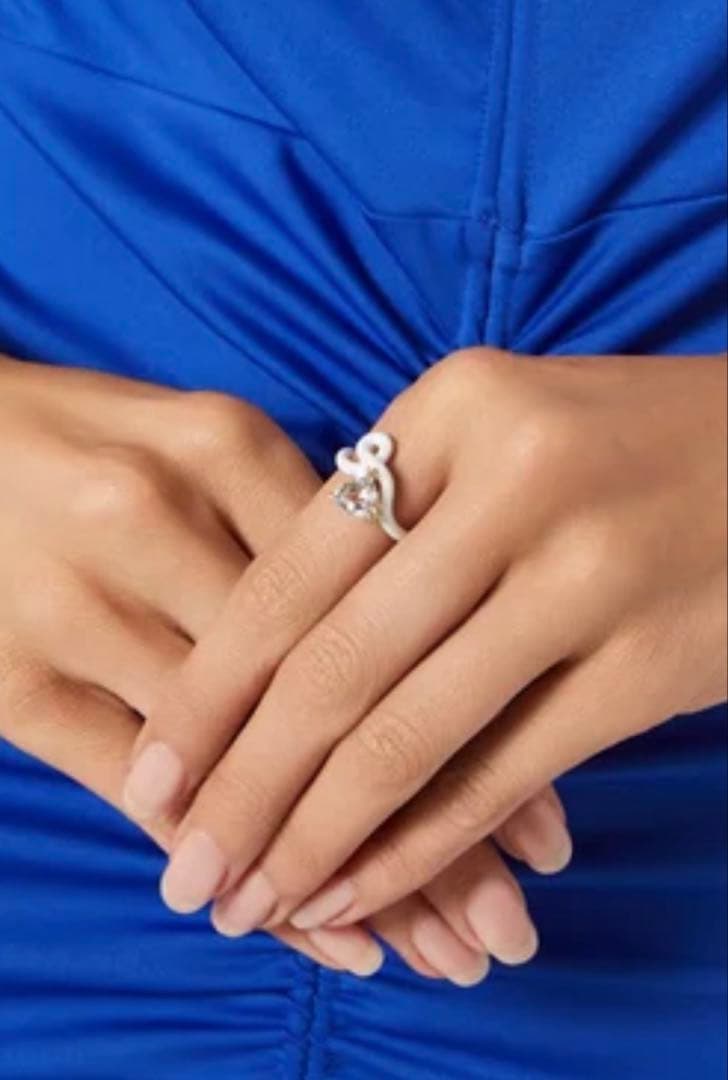 TRILLION VINE RING IN WHITE ベア ボンジェスカ