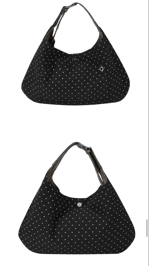 LETERIE バックルリバーシブルショルダーバッグ