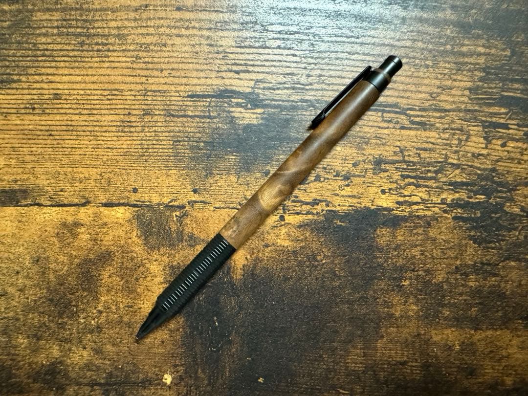 木軸 オレンズネロ マーブルウッド 0.3mm