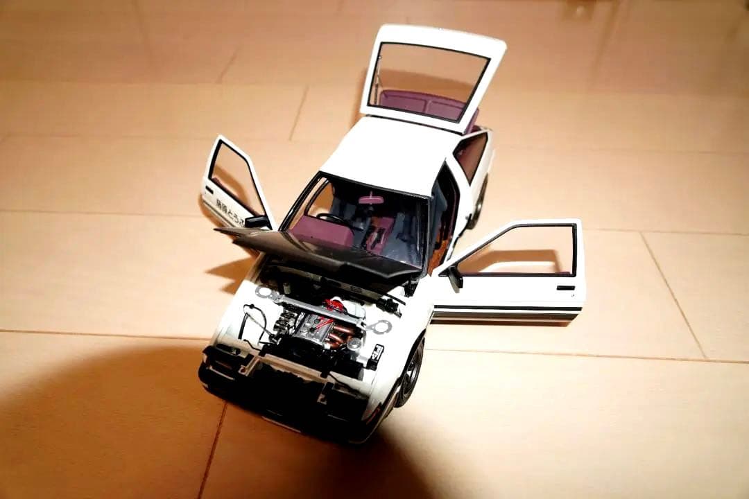 オートアート AE86 1/18 頭文字D プロジェクトD