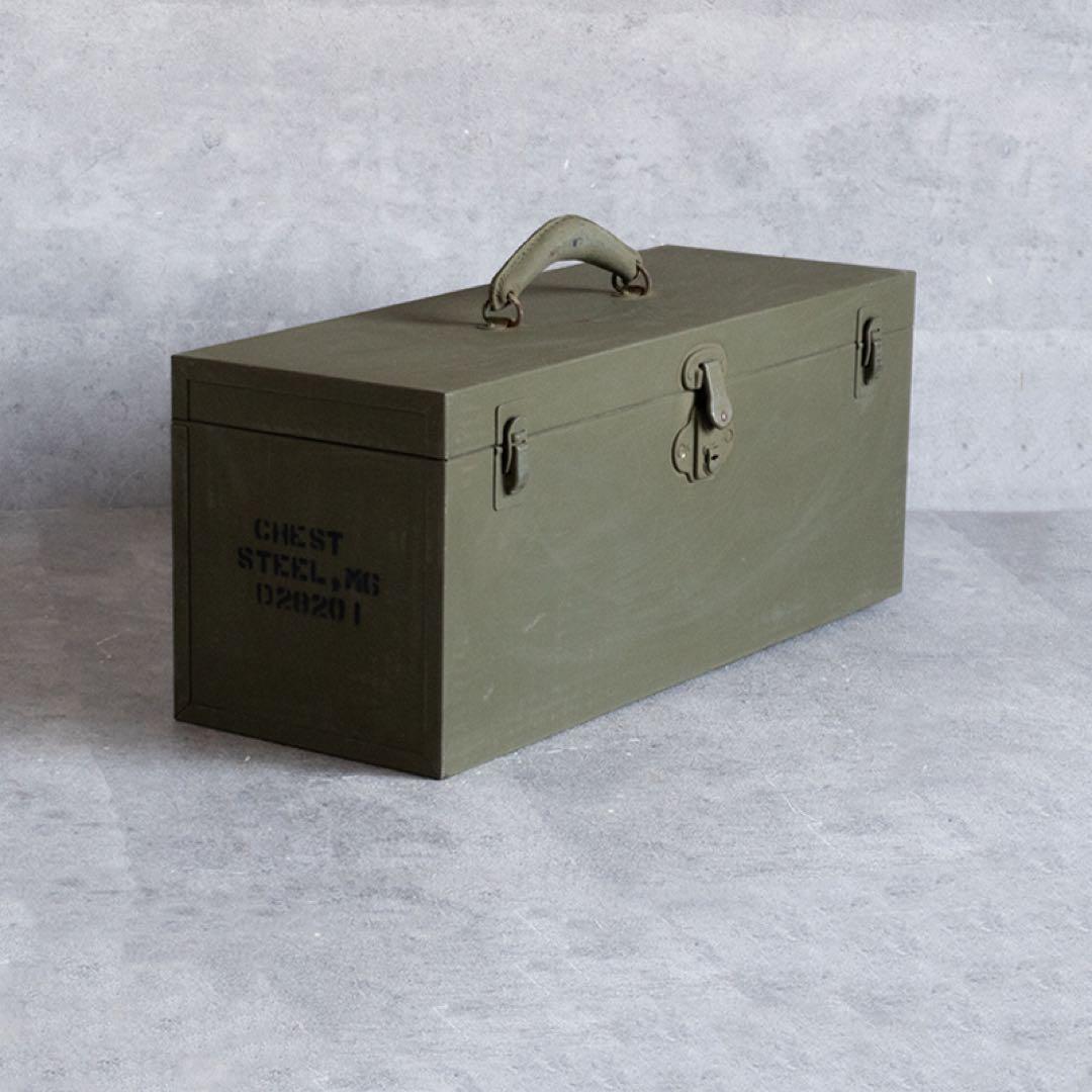 米軍放出品】 US メタルケース デッドストック-レビュー多数
