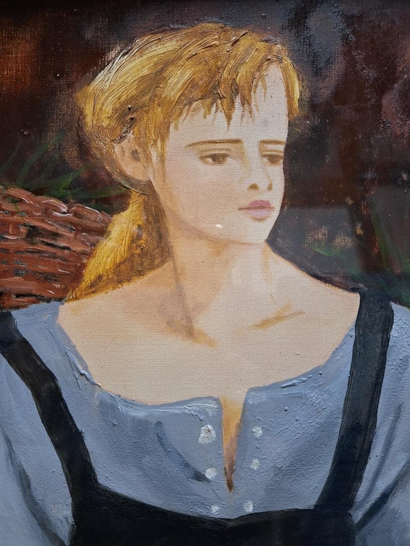 松任谷国子「カントリーソング」 真作Ｆー８号