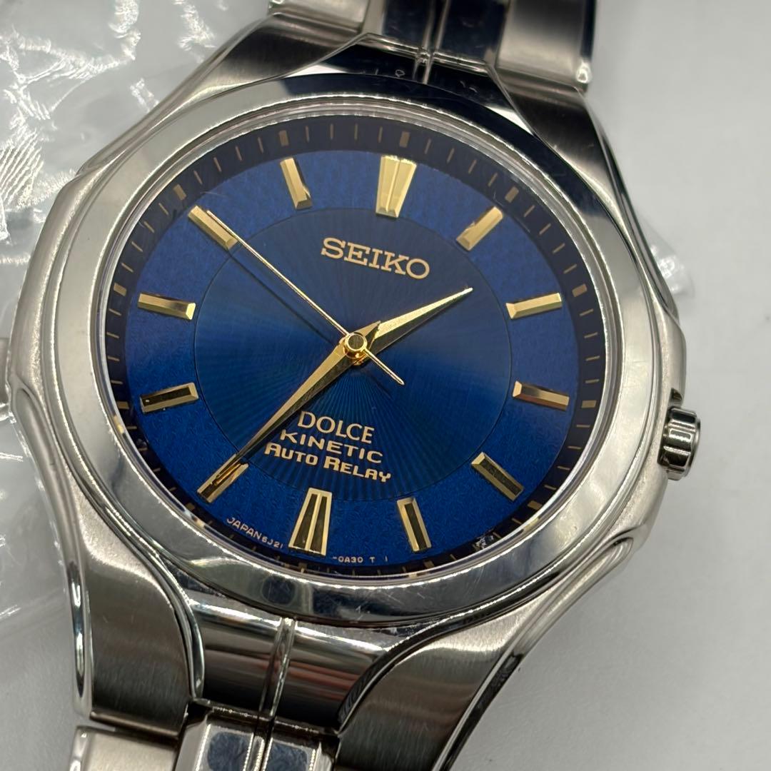SEIKO☆DOLCE キネティック オートリレー箱・コマ付 稼働品 美品