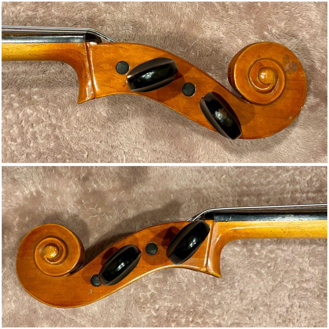 1/2 チェロ 木曽スズキ 1978 ほぼ新品ケース 弦交換済み カーボン弓