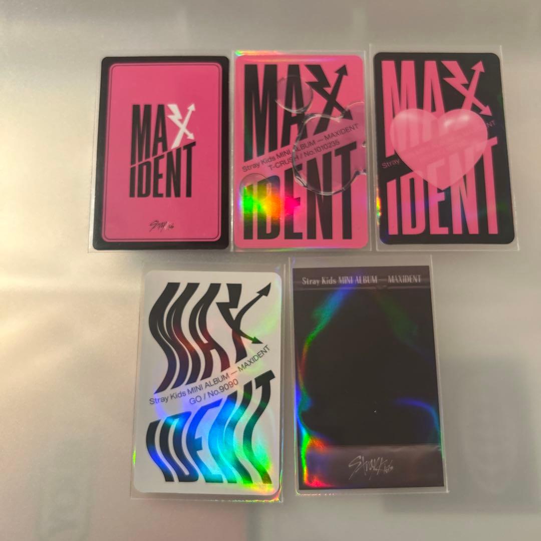 Stray Kids MAXIDENT ヒョンジン トレカ セット - メルカリ