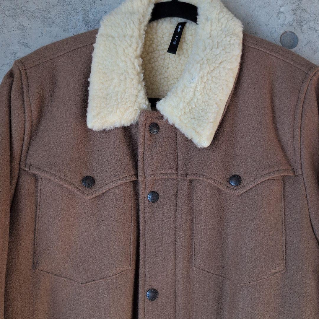 美品 glamb ステラボアジャケット ＸＬ