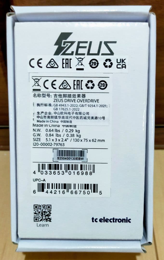 tc electronic ZEUS DRIVE CENTAUR ケンタウルス