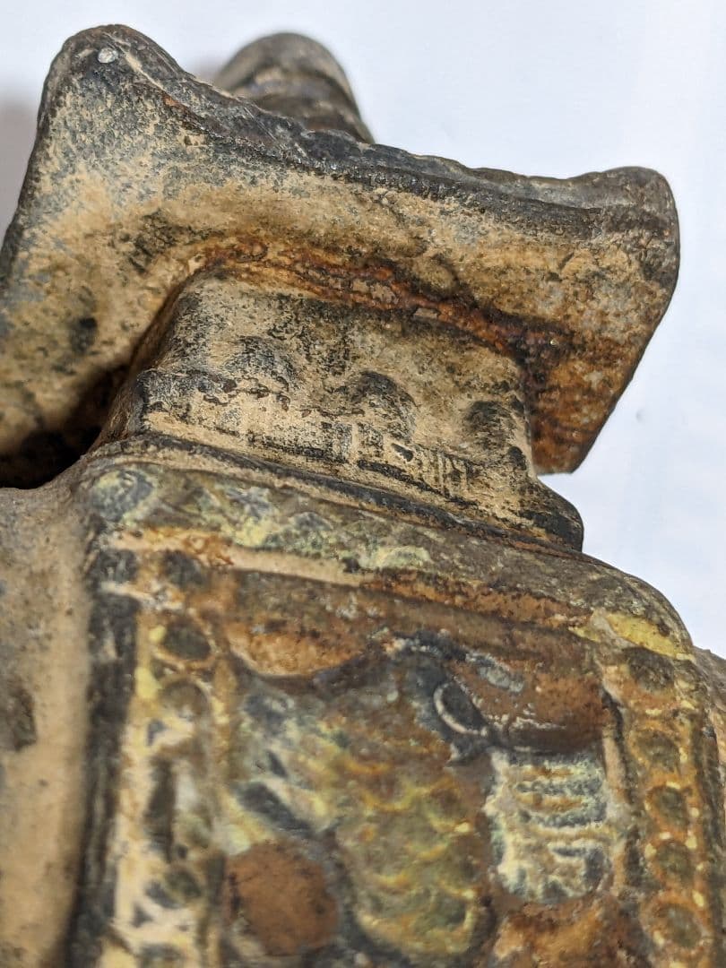 ♢琉球焼 象 副葬品発掘品 琉球王国 幕末〜明治時代 珍物珍品 古