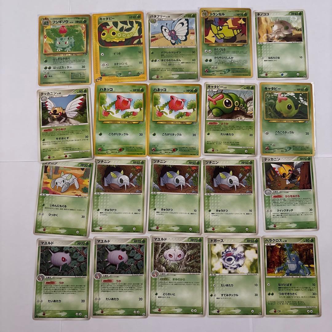 148枚　超貴重　ポケモンカード　草タイプ