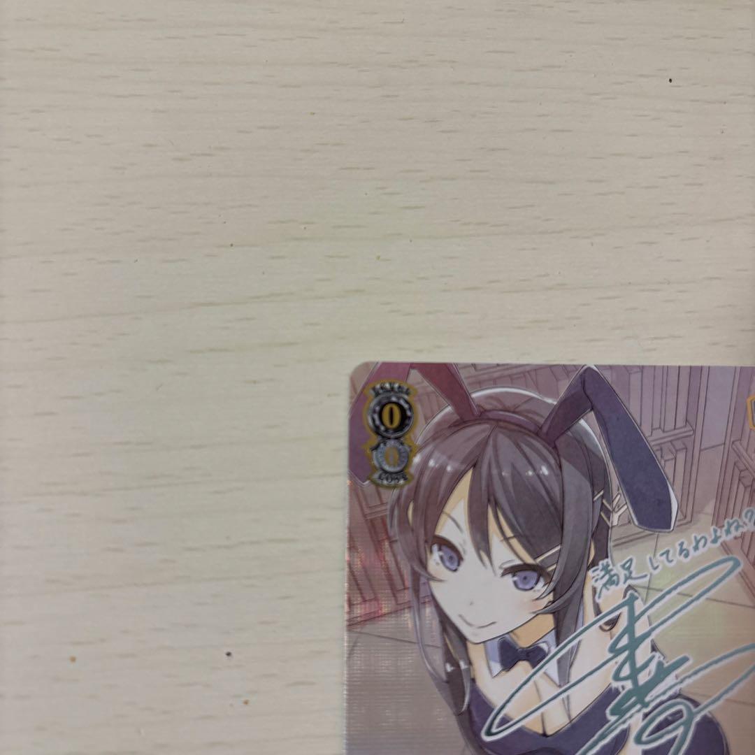 シ*見様 おかしな出来事　桜島麻衣　青ブタ　SEC サイン