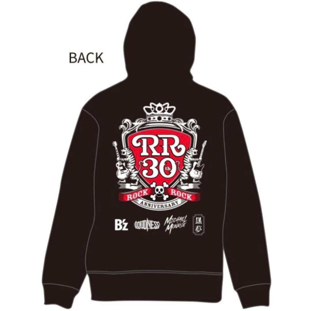 ROCK BEYOND ROCK 30th ジップフーディ パーカー L B'z Rock Beyond