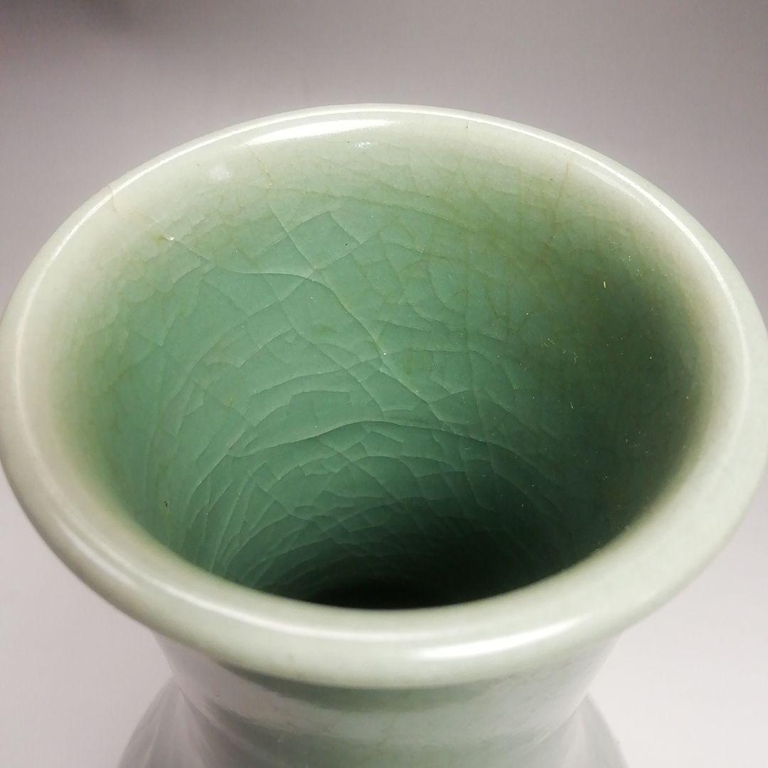 S357 皆具 『韓国陶芸家』『青磁』『青珍陶芸』『梁命煥作』 共箱